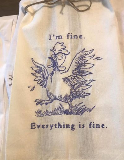 I'm fine, everything is Fine.